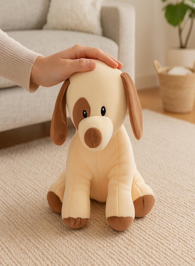 Dimpy Stuff Dog Super Soft Plush - 23 cm (9") - Velvety Soft Comfort Plush Birthday Gift Children - Image 1